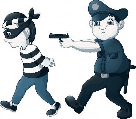 Policjantka i złodziejka